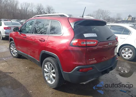 2016 Jeep Cherokee Limited из США, поврежденный, VIN 1C4PJMDS7GW232147